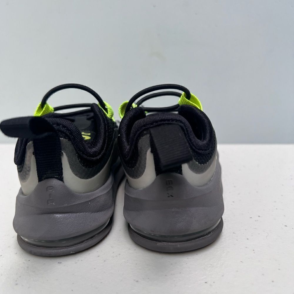 New Nike Air Max Axis Black/Volt/Grey Toddler Shoes AH5224-012 Size 4C - Picture 3 of 5